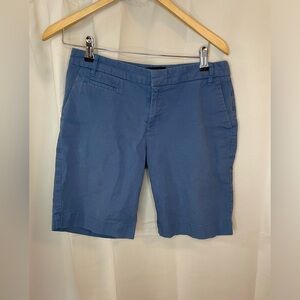 Patagonia Womens Navy Blue Organic Cotton Hiking‎ Shorts Size 6